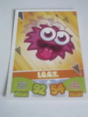 Moshi Monsters Mash Up - IGGY Ultra Rare! Moshlings Card - Fluffies Base - Rare • £5