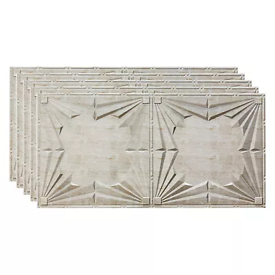 Fasade - 2ft X 4ft Art Deco Glue Up Ceiling Tile/Panels (5 Pack) • $2.99