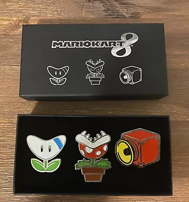 2014 Nintendo Mario Kart 8 Rare Club Nintendo Pin / Badge Set Wii U Switch • $99