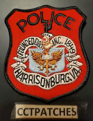 $6.99 • Buy Harrisonburg, Virginia Police Shoulder Patch Va