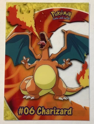 $39.99 • Buy Pokemon Topps TV Animation Edition #06 CHARIZARD Clear Card Insert #PC3