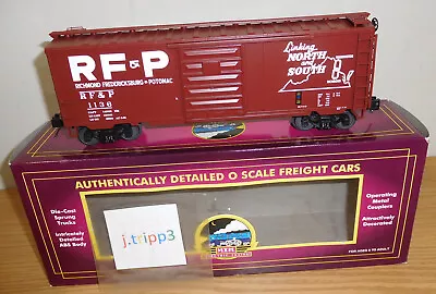 Mth 20-93341 Rf&p Richmond Fredericksburg Potomac 40' Box Car 1136 O Scale Train • $59.95