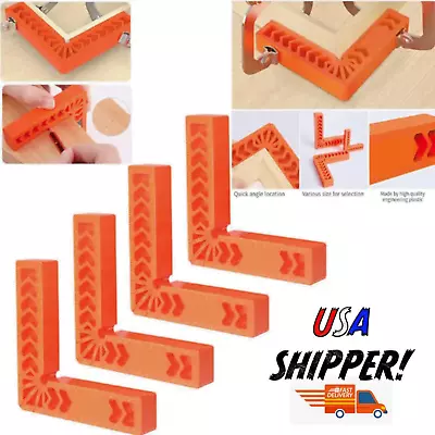 3  X 2  2-Pc Positioning Squares Woodworking 90 Deg Corner Right Angle Clamping • $8.99