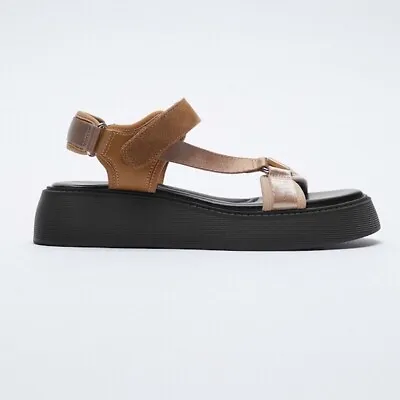 $69.99 • Buy Zara Strappy Sandal Size EU 39 US 8