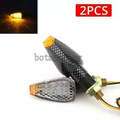 3.35  Mini Plastic LED Turn Signals For Kawasaki Vulcan 1600 VN1600B Mean Streak • $13.75