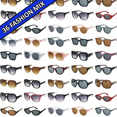 Fashion Sunglasses Wholesale Bulk Lot Sunglass 36 PCS Per Box Exactly As Picture • $45.95