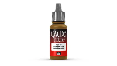 AV Vallejo Game Color 17ml - Leather Brown (VAL72040) • £3.60