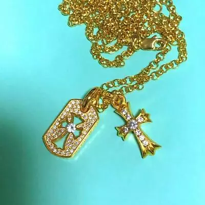 Chrome Hearts 22k Baby Phat Diamond Necklace Set • $2351.30