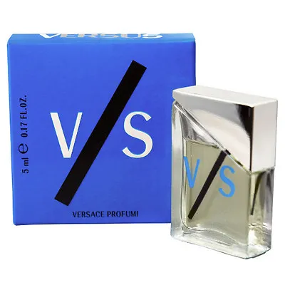 V/S VS Versus Versace For Men 0.17 Oz Eau De Toilette Splash Mini Rare • $13.25