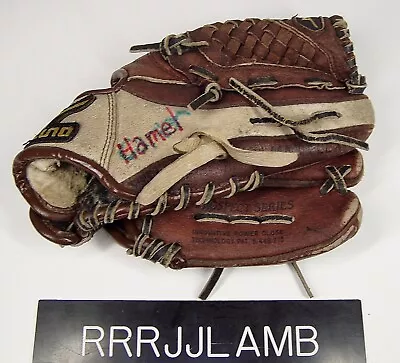 MIZUNO PROSPECT Youth Child Brown Leather Tee-Ball Baseball GLOVE 10  Right RHT • $12.88