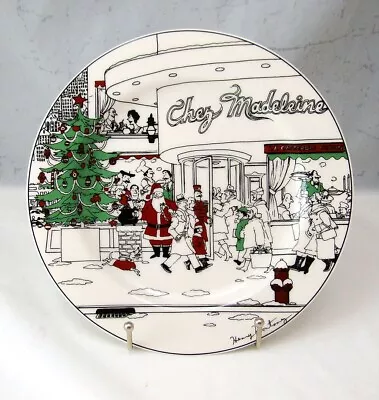 Epoch LE RESTAURANT CHRISTMAS E120 Salad Plate (Chez Madeleine) EXCELLENT • $22.32