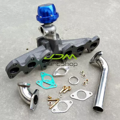 For Toyota 2JZ-GTE TURBO  Supra JZA80 Exhaust Manifold+ 38mm Wastegate+TUBE • $339.99