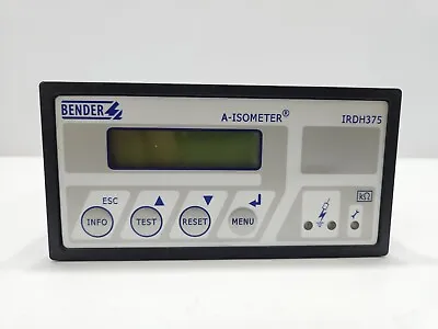 Bender Irdh375b-435 Insulation Monitoring Device B91065004 • $521.55