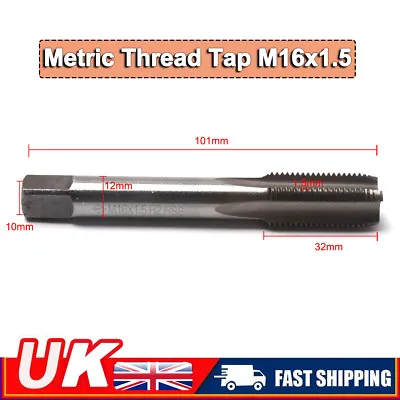 1PC M16*1.5mm HSS Metric Right Hand Tap Drill Bit Fine Thread Taps Drilling Tool • £8.99