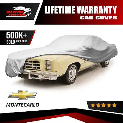 Chevy Monte Carlo 5 Layer Car Cover Outdoor Water Proof Rain Snow Sun 2nd Gen • $52.95