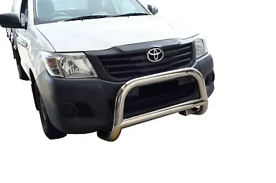 Bullbar Nudge Bar S/S 304 Grille Bumper Guard Suitable For Toyota Hilux 06-14 • $299.95
