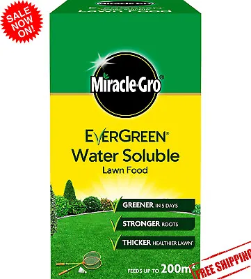 Miracle Grow Water Soluble Richer Lawn Grass Food Fertiliser Feed 1Kg - NEW! • £7.98