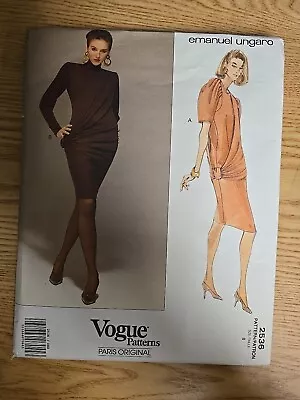 Vogue: Emanuel Ungaro Paris Original Pattern 2536  Size 8 • $7