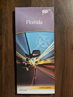 New AAA FLORIDA STATE ROAD MAP  Highway Tour  FL  2019 • $5