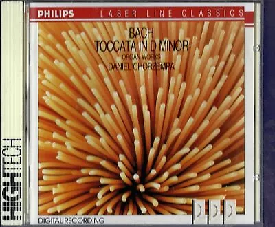 Philips Full Silver German No Ifpi Daniel Chorzempa - Bach Organ Works • £5.90