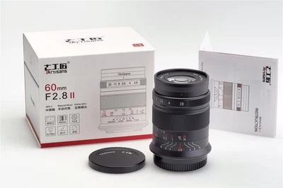 7artisans 2.8/60mm Macro Black II For Fuji X Mount Fx (1700933032) • £210.52