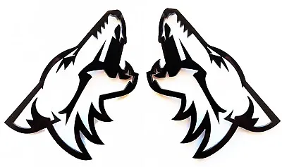 2x Custom Fender Emblem Badges Coyote For Ford Mustang 5.0L GT V8 Shelby • $24.99