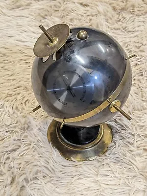 Vtg. Sputnik Globe Weather Station Barometer Hygrometer Thermometer  • $100