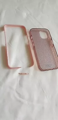 Kate Spade New York Hardshell Case For IPhone 13 (6.1 ) Glitter Ombre Pink • $8