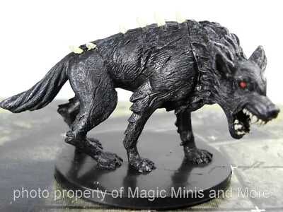 Unhallowed ~ VAMPIRE DIRE WOLF #59 Dungeons Dragons D&D Large Miniature + Card • $10.98