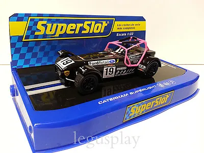 £56.74 • Buy Slot Scx Scalextric Superslot H3647 Caterham Superlight Championship 2014 Nº 19