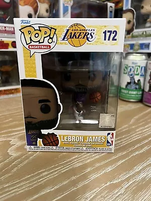 NBA K LA Lakers LeBron James Funko Pop! Vinyl Figure #172 New In Box • $16.99