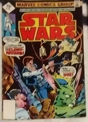 1977 Star Wars #9  Marvel Comic Book 35 Cent No Bar Code • $0.99