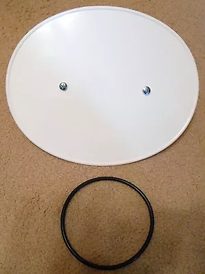 Kawasaki Kx125 Vintage Style White Raised Edge Front # Plate Complete • $62.49