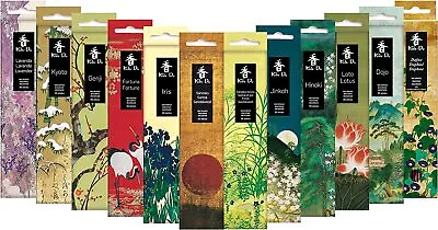 Koh-Do Japanese Smokeless Incense 20 Stick Packet Tierra Zen Various Fragrances • £4.99