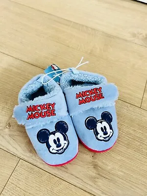 Mickey Mouse Kids Slippers Size Uk78 • £12.99