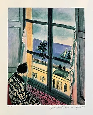 Henri Matisse SEASIDE Estate Signed & Stamped Limited Edition Giclee Art 14 X11  • $59.99