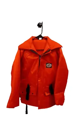 Stearns Type III Industrial Flotation Jacket Adult Size Large In Bright Orange • $85