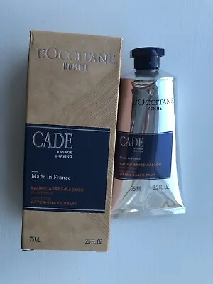 L'Occitane CADE AFTER SHAVE BALM For Men 75ml  Boxed • £22.99