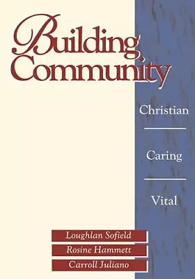 BUILDING COMMUNITY: CHRISTIAN CARING VITAL By Loughlan Sofield & Carroll VG • $20.95