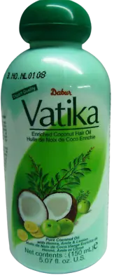 10 Bottles Dabur 300ml Vatika Enriched Coconut Hair Oil • $48