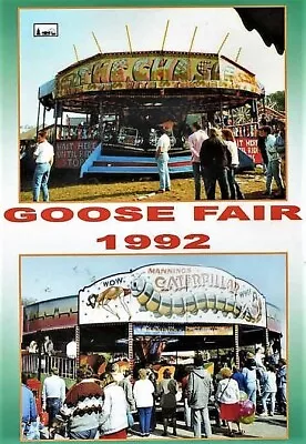 ARCHIVE Fairground Ride Video DVD: 1992 NOTTINGHAM GOOSE FAIR Gallopers Looper • £10.99