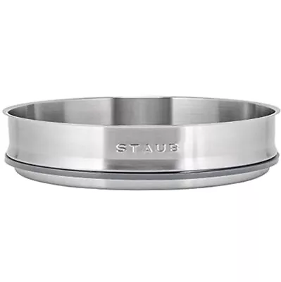 Staub 4.6 QT Stainless Steel Steamer Insert For 26cm New InBox • $79.99