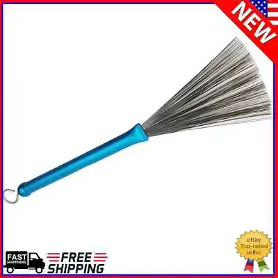 Drum Sticks Brush Retractable Metal Wire Jazz Drum Musical Brush (Blue 1pc) • $6.83