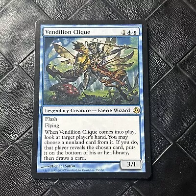 MTG Vendilion Clique Normal Morningtide HP • $3.50