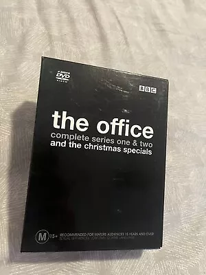 THE OFFICE And The Xmas Specials BBC UK (DVD 2004) R4 Complete Series 1 & 2 • $15