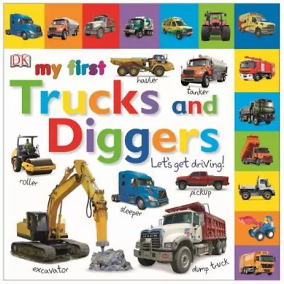 £3.86 • Buy My First Trucks And Diggers Lets Get Driving (My First Board Book), Dk, Used; Go