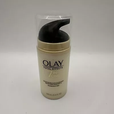 Olay Total Effects 7 In 1 Anti Aging Moisturizer Sunscreen SPF 15 3.4 Oz NWOB • $25.99