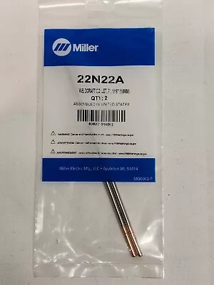 Miller Weldcraft Collets 7'-1/16 In 22a WeldCraft 22N22A 2 Collets • $48.95