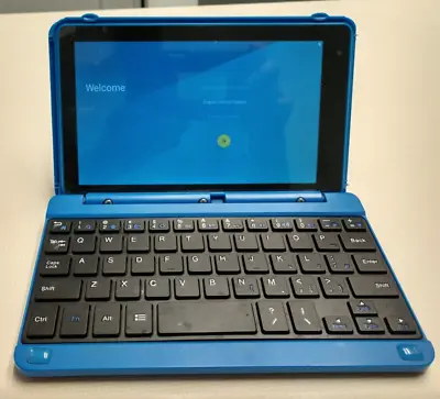 RCA Voyager Pro Tablet With Blue Keyboard Case - 7in - Android OS - Bundle • $34.95