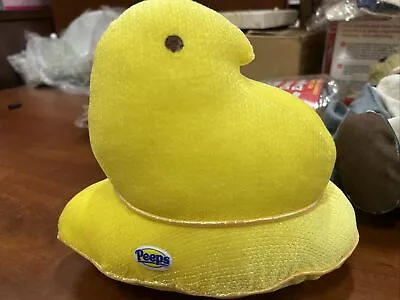 Peeps Easter Marshmallow Yellow Duck 8 Inch Plush Stuffed Animal Toy Advertising • $9